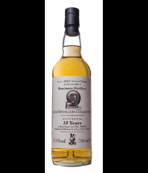 Auld Distillers Benrinnes 18Y 2001 bij t Bockje in Bathmen