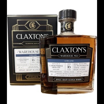 Claxton's Warehouse No.1 Cameronbridge 16 YO Lowland