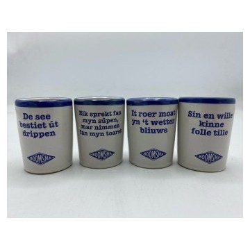 Boomsma steentjes met diverse Friese teksten