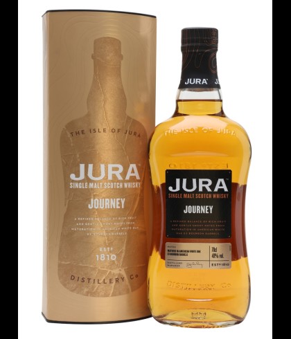 Fles single malt van Jura, op voorraad bij slijterij t Bockje in Bathmen