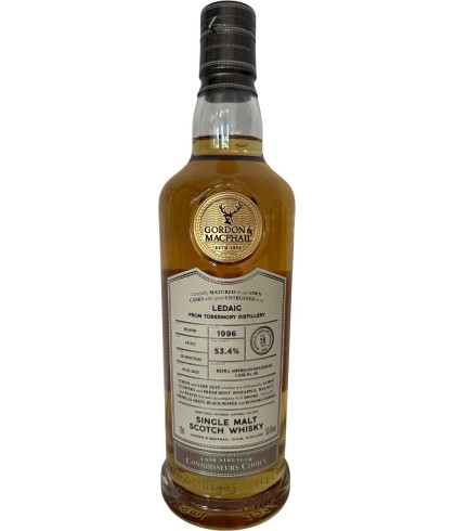 Fles geturfde single malt van het eiland Mull, op voorraad bij slijterij t Bockje in Bathmen