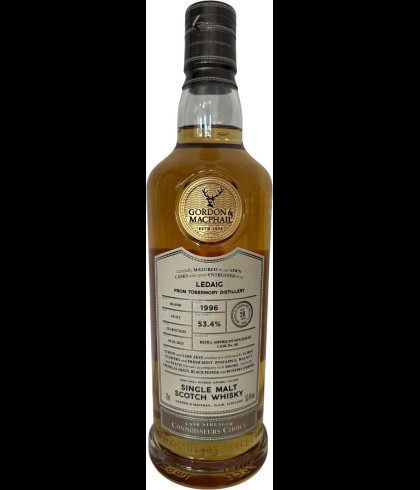 Fles geturfde single malt van het eiland Mull, op voorraad bij slijterij t Bockje in Bathmen