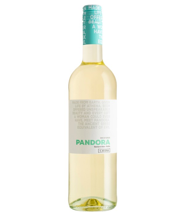 Cavino Pandora Roditis Sauvignon Blanc, wijn bij t Bockje in Bathmen
