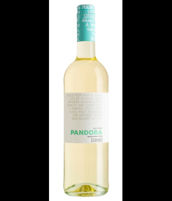 Cavino Pandora Roditis Sauvignon Blanc, wijn bij t Bockje in Bathmen