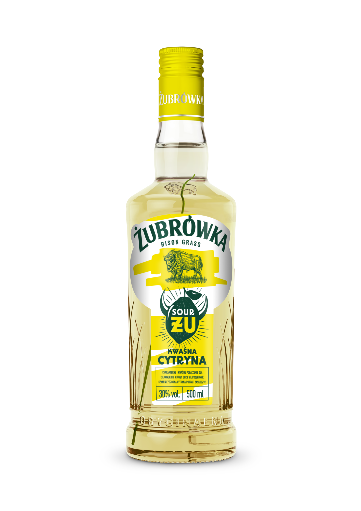 Wodka Zubrowka Fresh Kwasna Cytryna van Zubrowka, op voorraad bij slijterij ’t Bockje in Bathmen