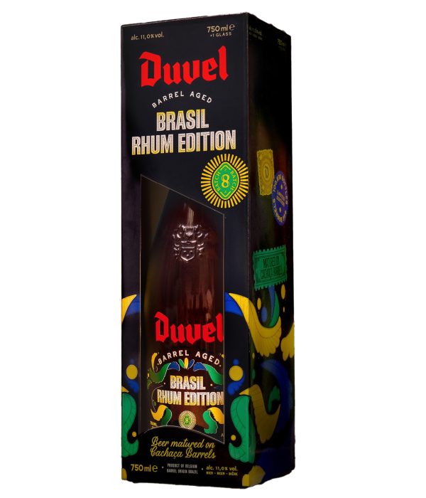 Duvel Barrel Aged Nr.8 Brasil Rhum Edition + Glas bij t Bockje in Bathmen