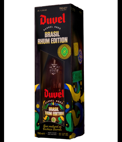 Duvel Barrel Aged Nr.8 Brasil Rhum Edition + Glas