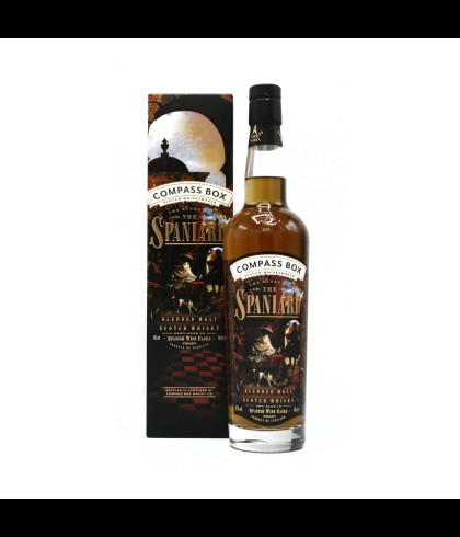 Fles Compass Box The Spaniard, single malt whisky, op voorraad bij slijterij t Bockje in Bathmen