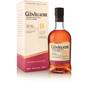 Glenallachie 10 Years Old Ruby Port Cask Finish