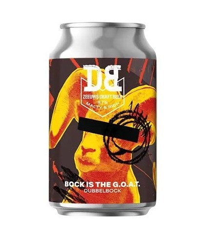 Fles Dutch Bargain Bock is de G.O.A.T., bier, bij slijterij t Bockje in Bathmen