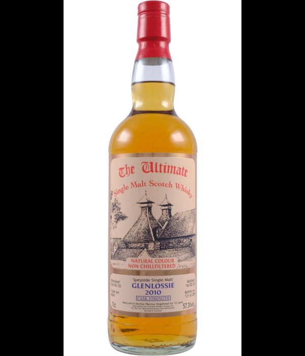 The Ultimate Glenlossie 2010 Cask Strength 12 Years Old #4041 bij t Bockje in Bathmen