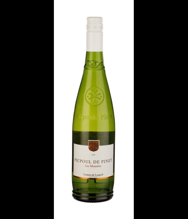 Lorgeril Les Mouettes Picpoul de Pinet, wijn bij t Bockje in Bathmen