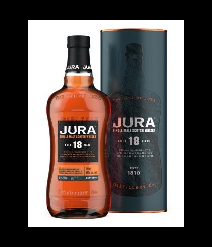 Fles single malt van Jura, op voorraad bij slijterij t Bockje in Bathmen