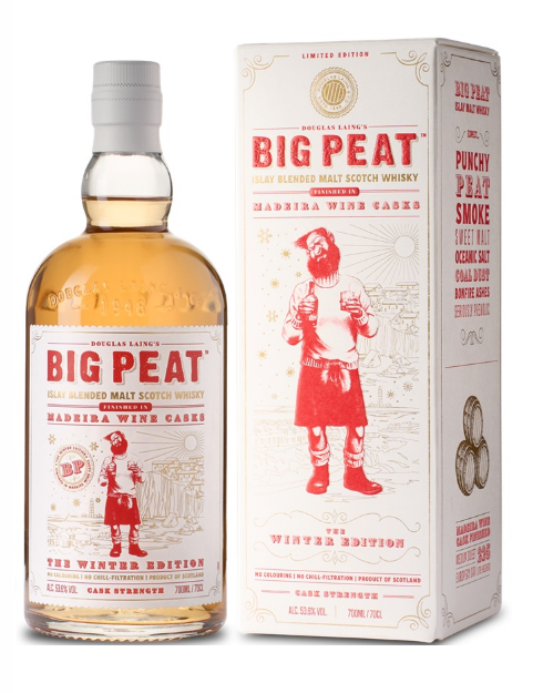 Fles Big Peat The Winter Edition 2025, single malt whisky, op voorraad bij slijterij t Bockje in Bathmen