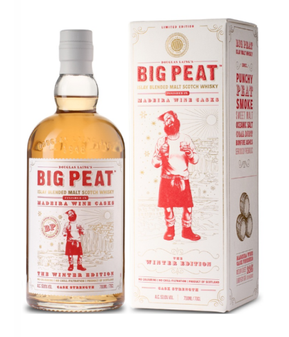 Fles Big Peat The Winter Edition 2025, single malt whisky, op voorraad bij slijterij t Bockje in Bathmen