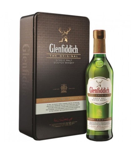 Fles Glenfiddich The Original, single malt whisky, op voorraad bij slijterij t Bockje in Bathmen