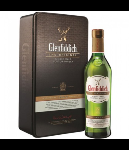 Fles Glenfiddich The Original, single malt whisky, op voorraad bij slijterij t Bockje in Bathmen