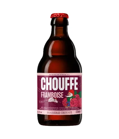 Brasserie d'Achouffe Chouffe Framboise, bier op voorraad bij slijterij t Bockje in Bathmen