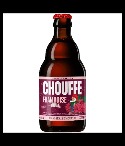 Brasserie d'Achouffe Chouffe Framboise, bier op voorraad bij slijterij t Bockje in Bathmen