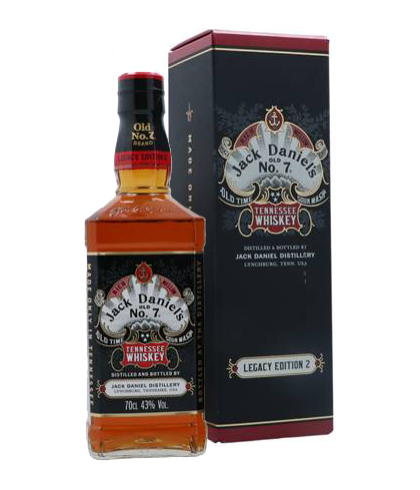 Fles Tennessee whiskey van Jack Daniel’s, op voorraad bij slijterij t Bockje in Bathmen