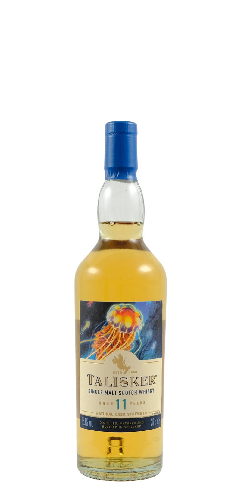 Fles Talisker 11 Years Old Special Release 2022 20 cl, single malt whisky van het eiland Skye, op voorraad bij slijterij t Bockje in Bathmen