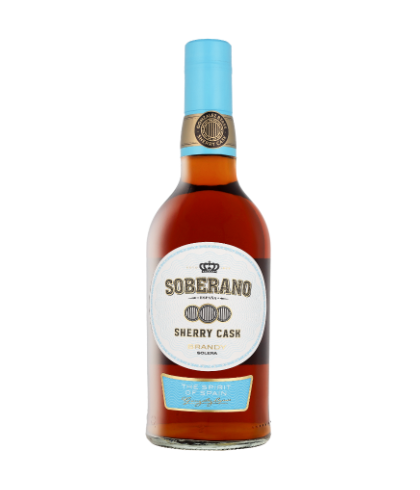 Soberano Brandy, op voorraad bij slijterij t Bockje in Bathmen