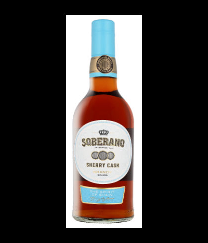 Soberano Brandy, op voorraad bij slijterij t Bockje in Bathmen