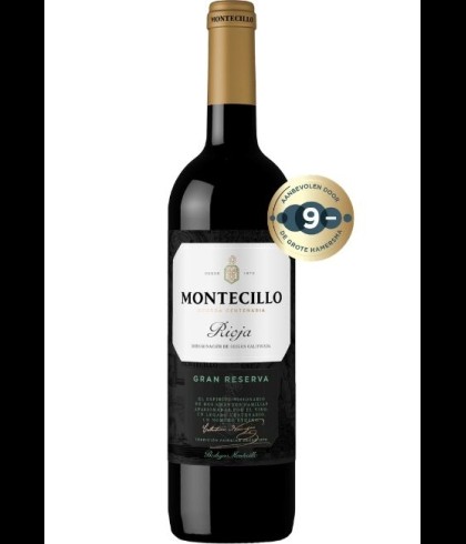Fles Montecillo Rioja Gran Reserva, wijn, op voorraad bij slijterij t Bockje in Bathmen
