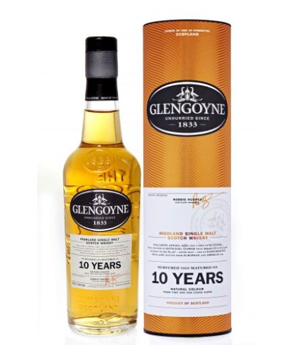 Fles Glengoyne 10 years Single Malt Whisky, whisky, op voorraad bij slijterij ’t Bockje in Bathmen