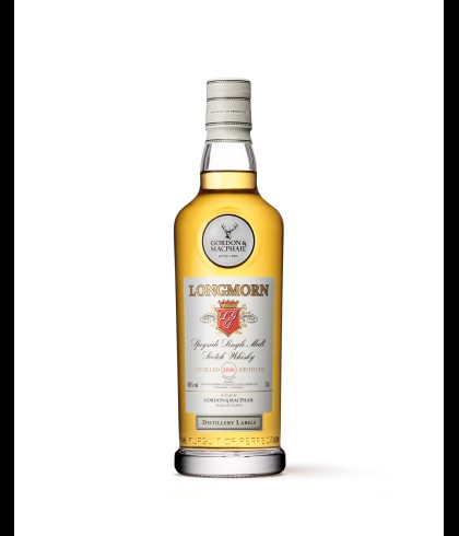Fles Distillery Label Longmorn 2008, single malt whisky, op voorraad bij slijterij t Bockje in Bathmen