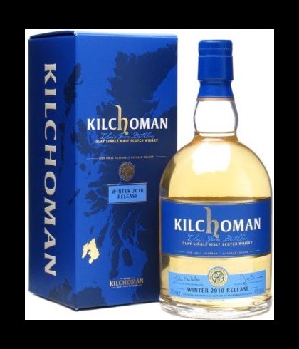 Fles Islay single malt van Kilchoman, op voorraad bij slijterij t Bockje in Bathmen