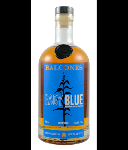 Fles Balcones Baby Blue Corn Spirit, whisky, op voorraad bij slijterij t Bockje in Bathmen