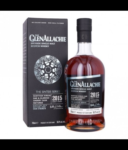 Fles GlenAllachie Sinteis Series Part II 9 Years Old, single malt whisky, op voorraad bij slijterij t Bockje in Bathmen