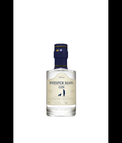 Fles Kalkwijck Whisper Man's Gin, gin, op voorraad bij slijterij t Bockje in Bathmen