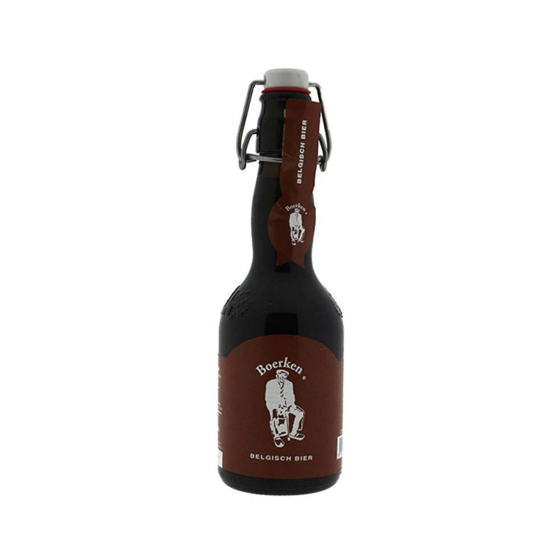 Fles Boerken Belgisch AbdijBier, bier van Boerken Belgisch, op voorraad bij slijterij t Bockje in Bathmen