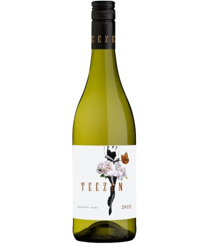 Fles Teezen Sauvignon Blanc, wijn op voorraad bij slijterij t Bockje in Bathmen
