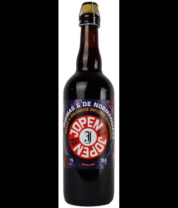 Jopen Thomas & de Normandiers Oaked & Calvados Infused Quadrupel bij t Bockje in Bathmen
