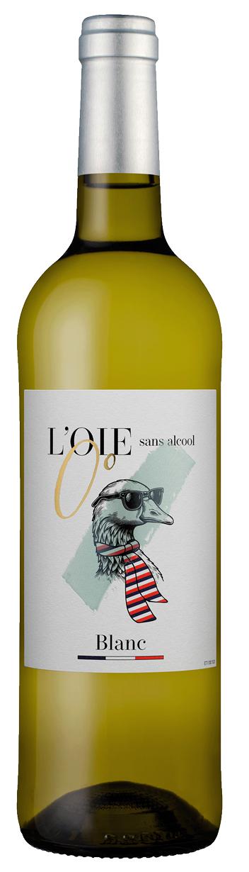 Alcoholvrije drank L'OIE 0° Blanc alcohol free van L'OIE 0°, bij slijterij ’t Bockje in Bathmen