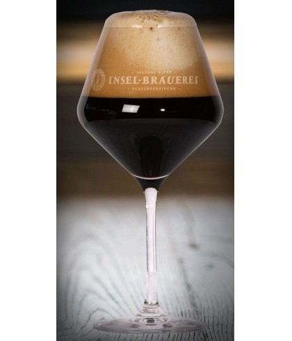 insel brauerei bierglas, glas bij t Bockje in Bathmen