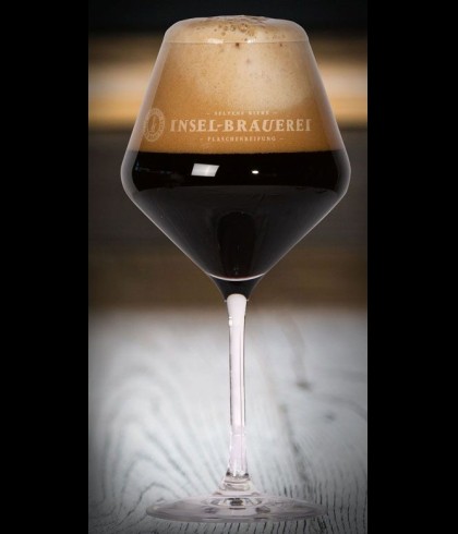 insel brauerei bierglas, glas bij t Bockje in Bathmen