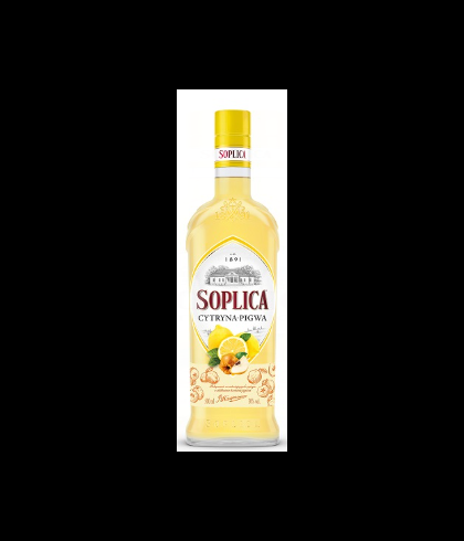 Fles Soplica Cytryna Pigwa, wodka, op voorraad bij slijterij t Bockje in Bathmen