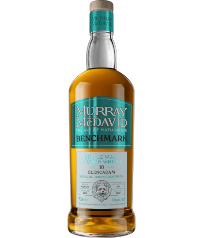 Fles Schotse whisky van bottelaar Murray McDavid, op voorraad bij slijterij t Bockje in Bathmen