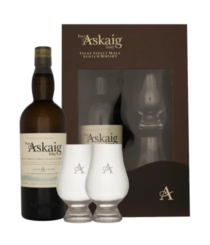 Geschenk Port Askaig 8 Years Old Geschenkverpakking, bij slijterij ’t Bockje in Bathmen
