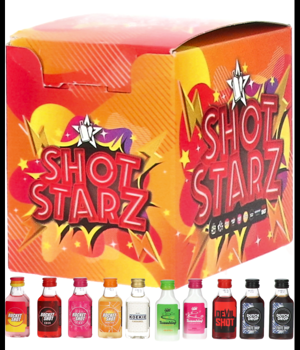 Shot Starz 10-Pack Mini bij t Bockje in Bathmen