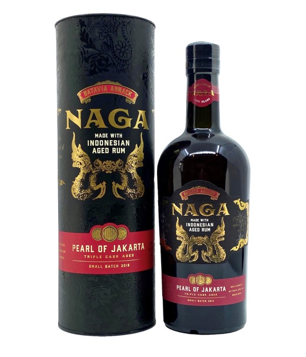 Naga Rum Batavia Arrack Pearl of Jakarta Small Batch 2019 bij t Bockje in Bathmen