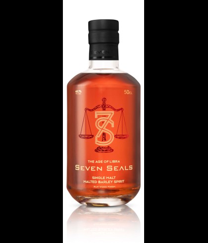 Fles Seven Seals The Age of Libra, Zwitserse whisky, op voorraad bij slijterij t Bockje in Bathmen