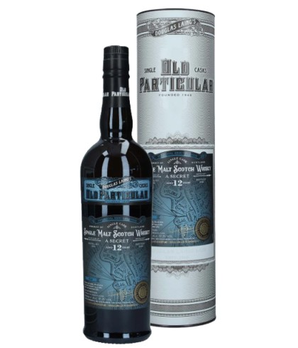 Botella de Old Particular A Secret Islay 12Y 2014, whisky