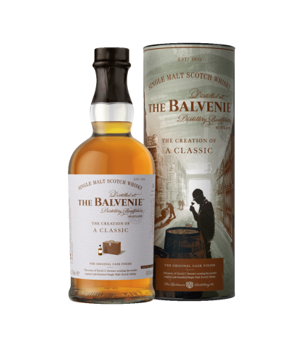 Fles The Balvenie The Creation Of A Classic, single malt whisky, op voorraad bij slijterij t Bockje in Bathmen