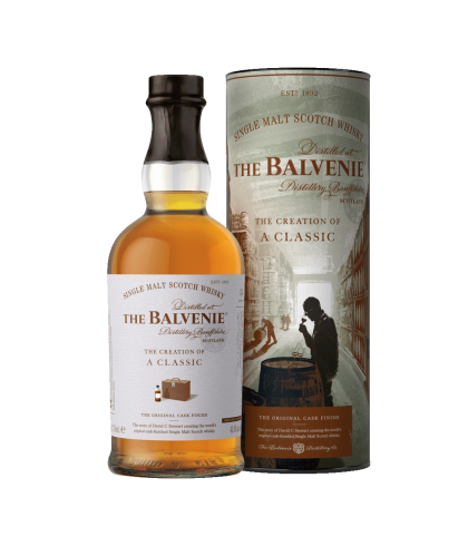 Fles The Balvenie The Creation Of A Classic, single malt whisky, op voorraad bij slijterij t Bockje in Bathmen