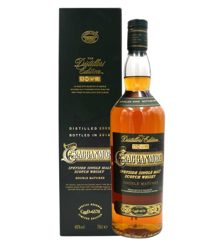 Fles Cragganmore Distillers Edition 2018, single malt whisky, op voorraad bij slijterij t Bockje in Bathmen